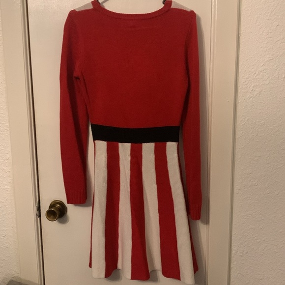 Knitted Santa Sweater Dress - Picture 2 of 3